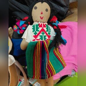 Mexican folk art doll.